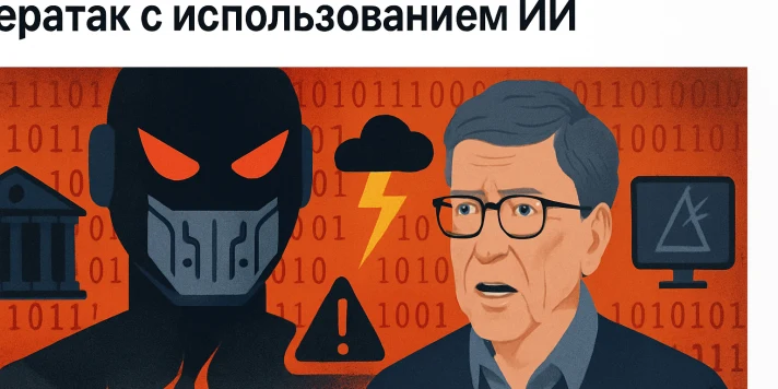 Билл Гейтс предупредил об угрозе кибератак с использованием ИИ