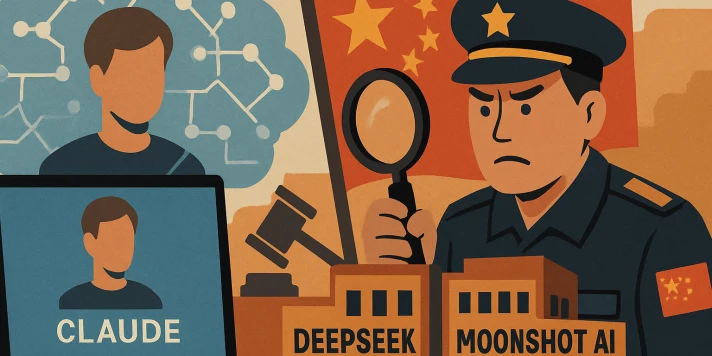 Из-за Claude китайский киберрегулятор проверяет DeepSeek и Moonshot AI