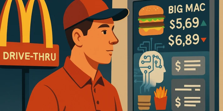 McDonald’s використовує штучний інтелект для динамічного ціноутворення