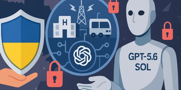 OpenAI передала Украине Daybreak и GPT-5.6 Sol для киберзащиты инфраструктуры